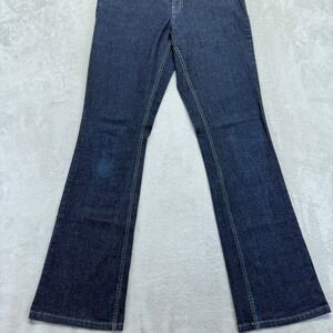 Vintage‎ Levi's Silvertab Jeans Women's 5 Long Bootcut Dark Wash Denim Y2K Style
